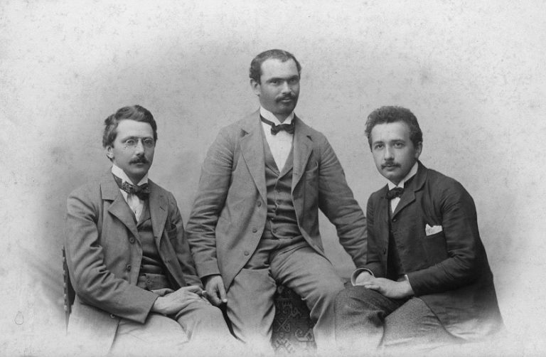 Einstein with Habicht and Solovine